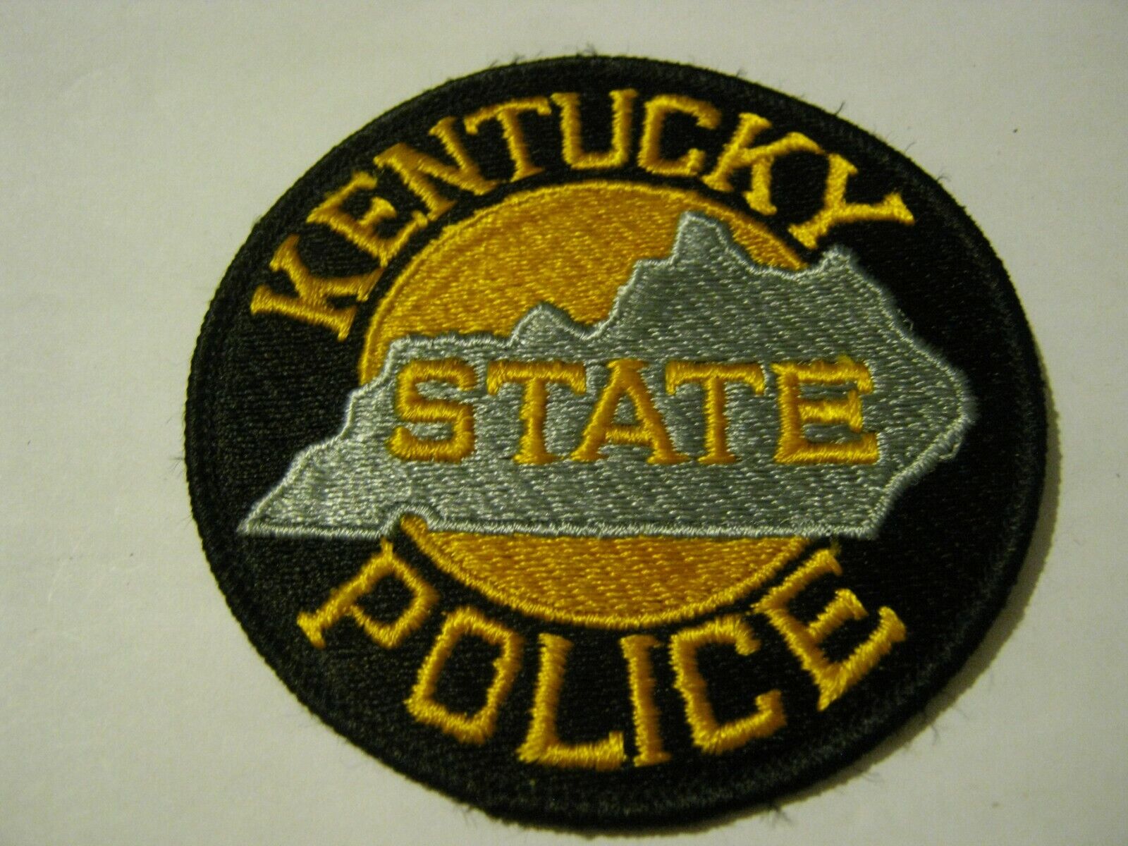 Kentucky State Police Patch, See Description & Photos For Size & Condition