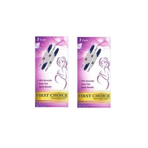 First Choice Pregnancy Test Super Sensitive Early Detection Midstream - 6 Tests