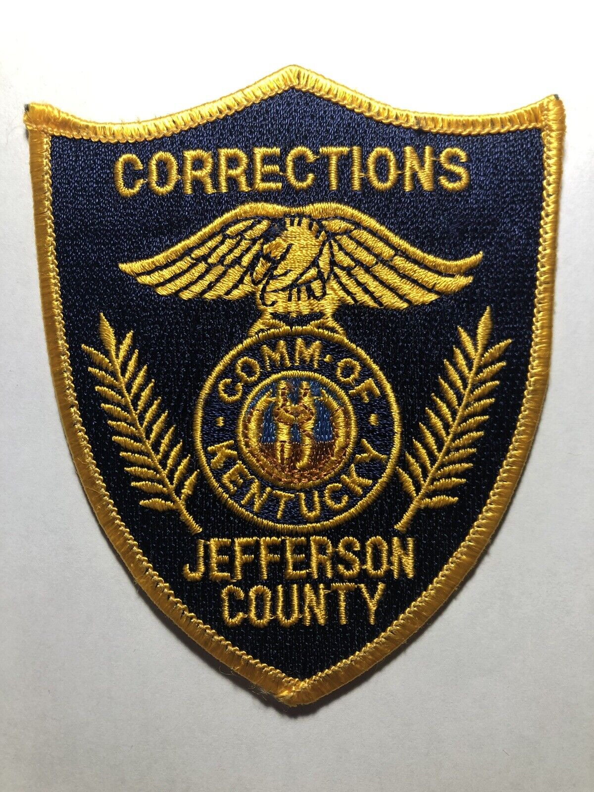 Vintage Jefferson County Kentucky Corrections Patch