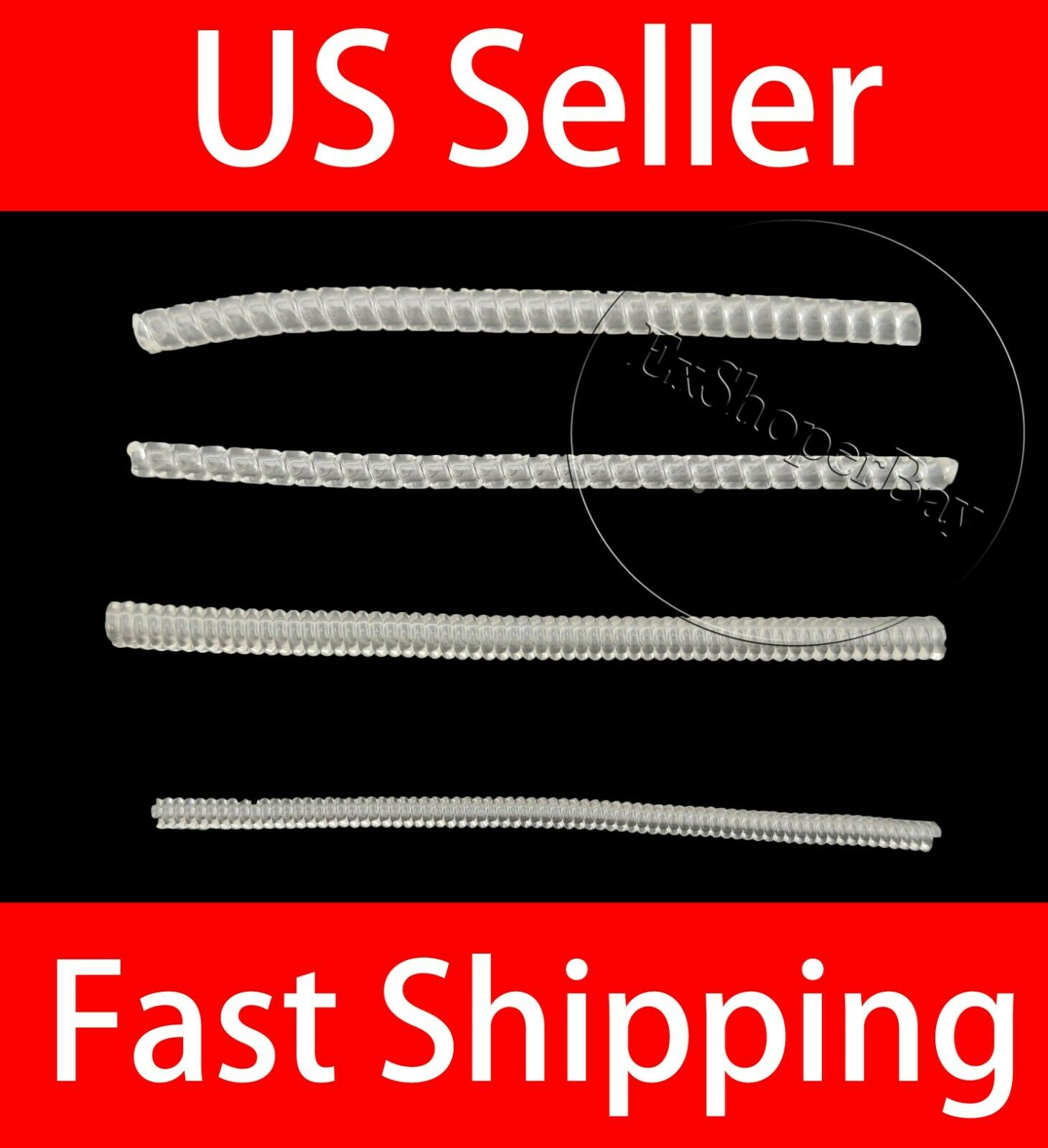 Usa Ring Size Adjuster Invisible Clear Ring Sizer Jewelry Fit Reducer 1-2 Pieces