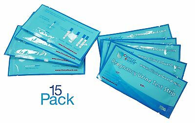 Pack Of 15 Hcg Early Pregnancy Test Strips From Us