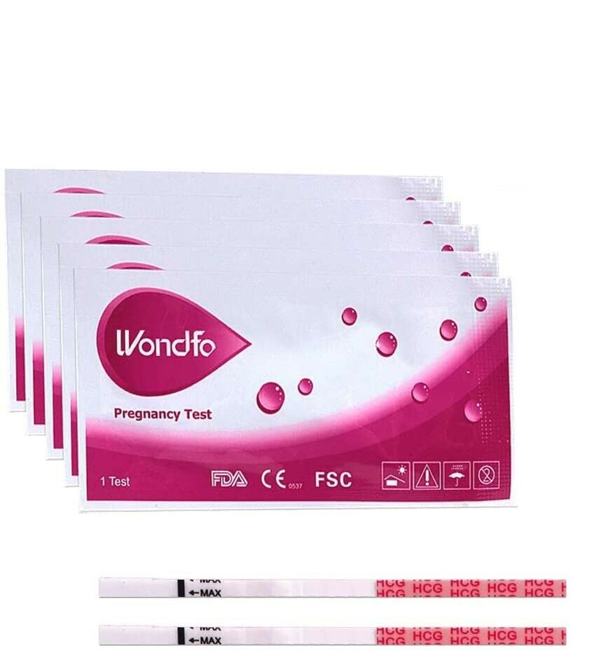 Wondfo Pregnancy Test Strips (hcg), 40-count