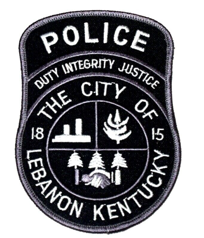 Lebanon – Swat - Kentucky Ky Sheriff Police Patch Subdued Evergreen Trees ~