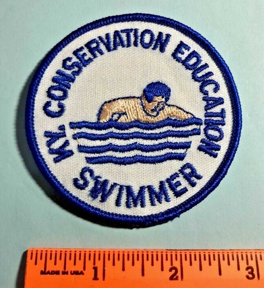 Ky. Conservation Education  Swimmer New Patch & Campbellsville,kentucky Pin