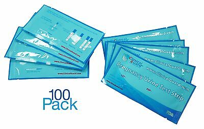 Pack Of 100 Hcg Early Pregnancy Test Strips From Us