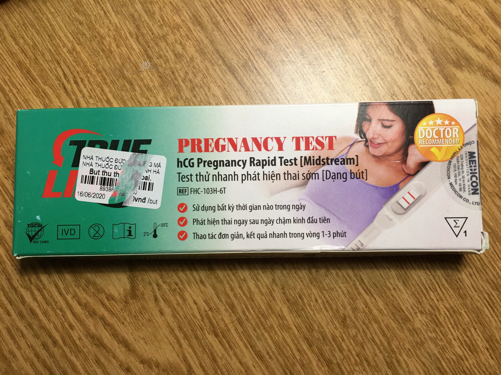 5 Boxes Pregnancies Test  Que Thử Thai