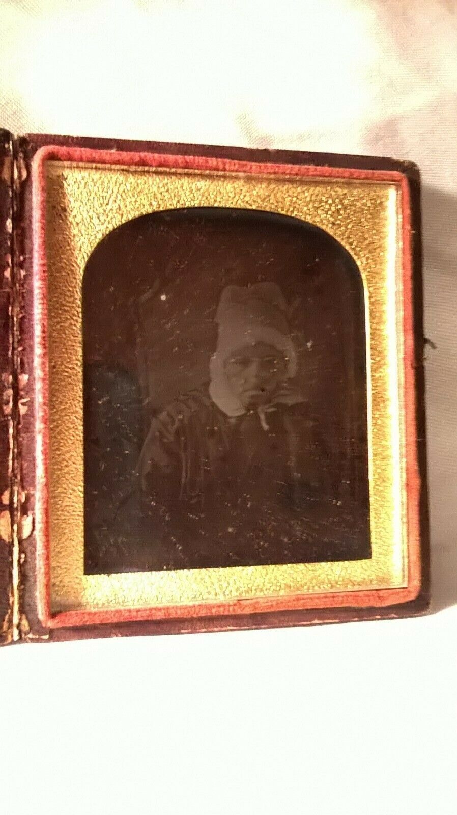 Elderly African American Woman Daguerreotype-1/6th Plate-full Case-super Rare!!!