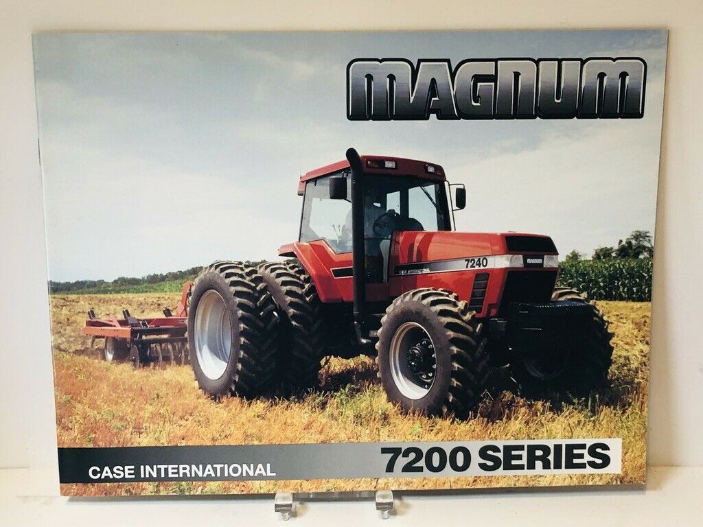 Original Case International - Magnum 7200 Series Tractor Brochure - Mint Cond