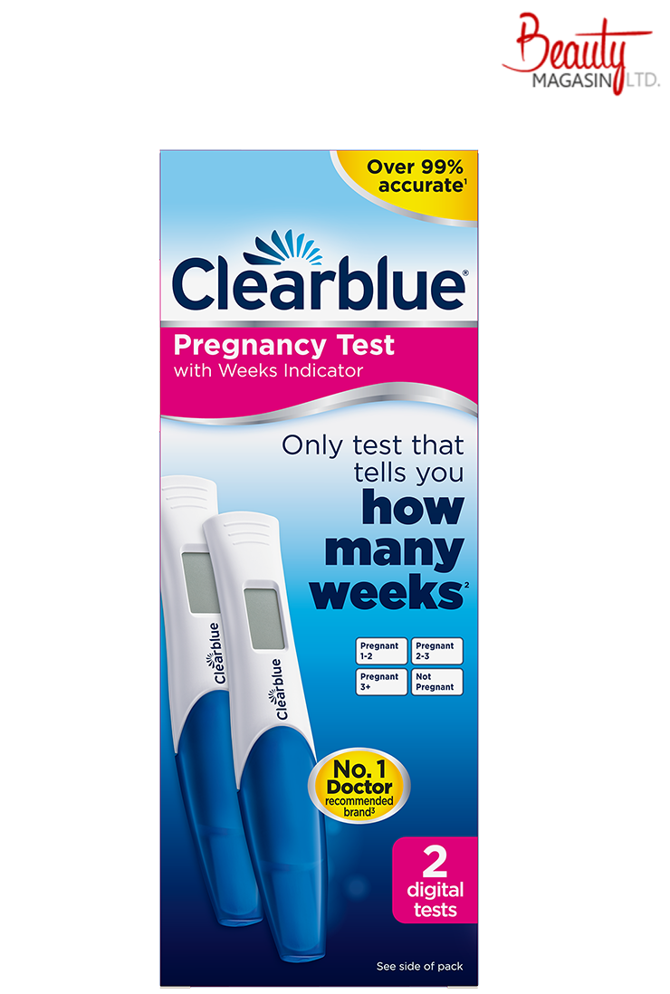 Clearblue Digital With Weeks Indicator Pregnancy Test - 2 Counts - Free Shipping