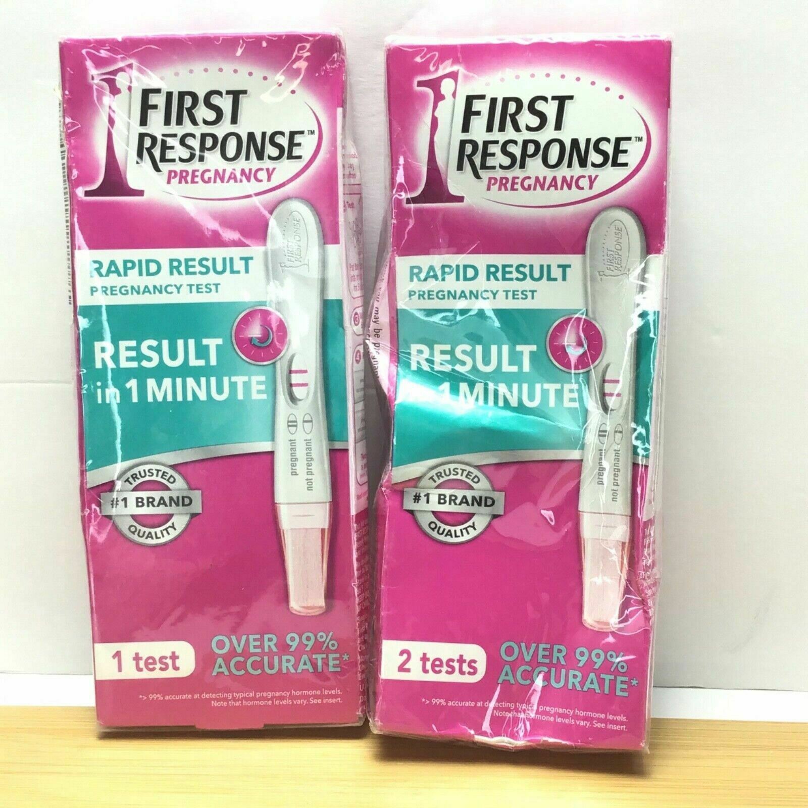 3x First Response Rapid Result Pregnancy Tests / Urine Stream Sticks / 06/2022