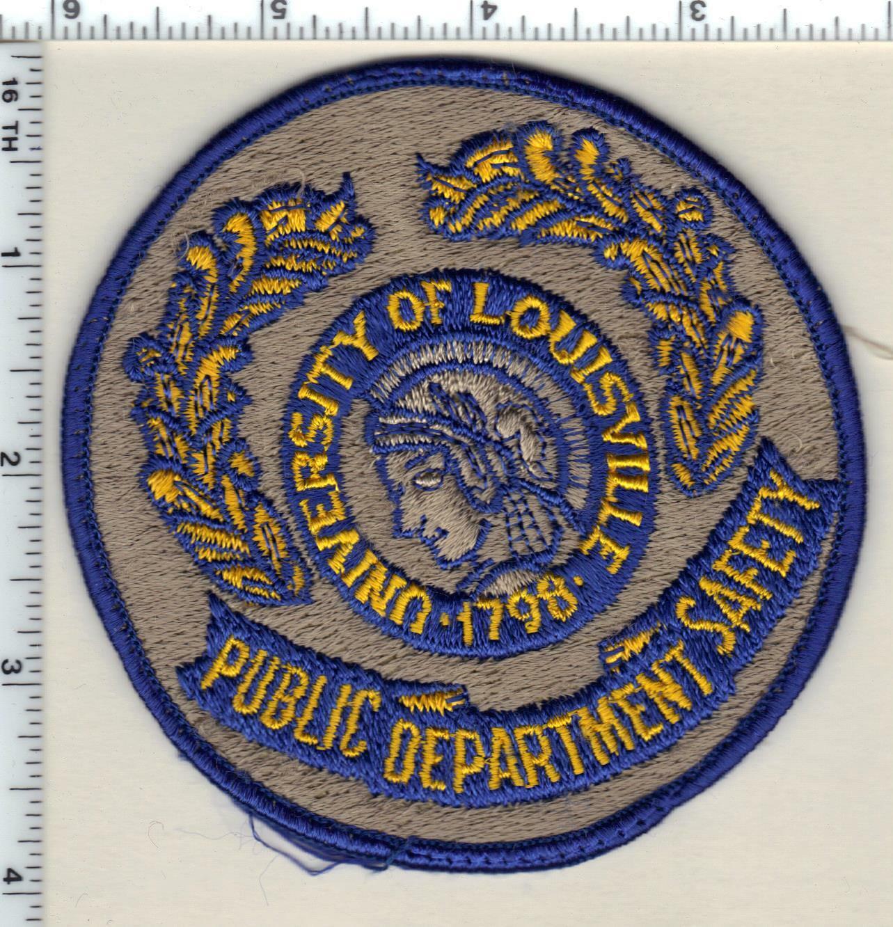 University Of Louisville Public Safety (kentucky) Uniform Take-off Patch