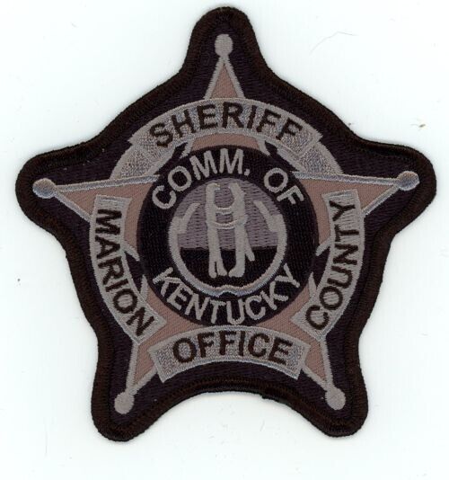 Kentucky Ky Marion County Sheriff Patch Police