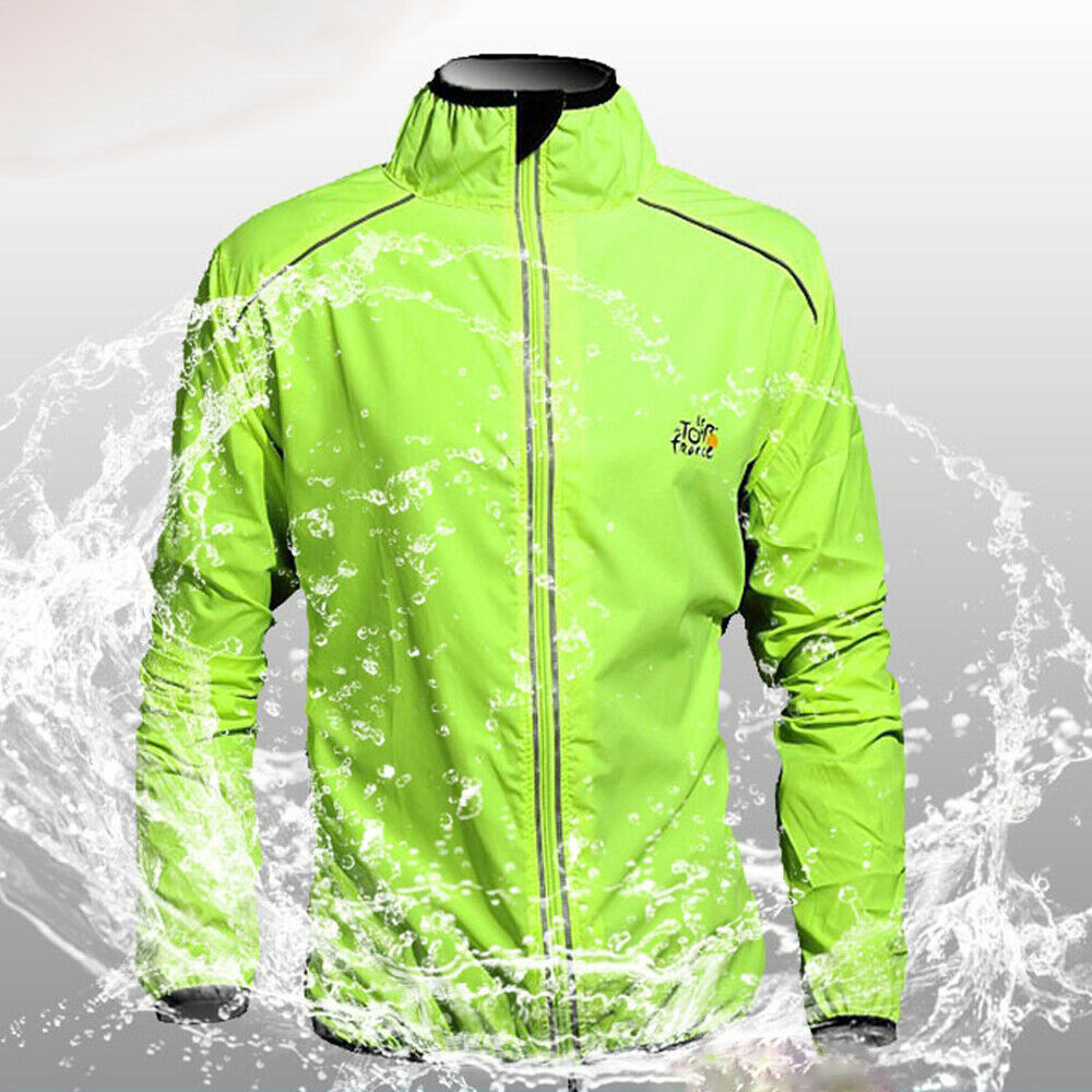 Men's Cycling Jacket Bike Jacket/windbreaker/raincoat Quick Dry Bike Wear Green
