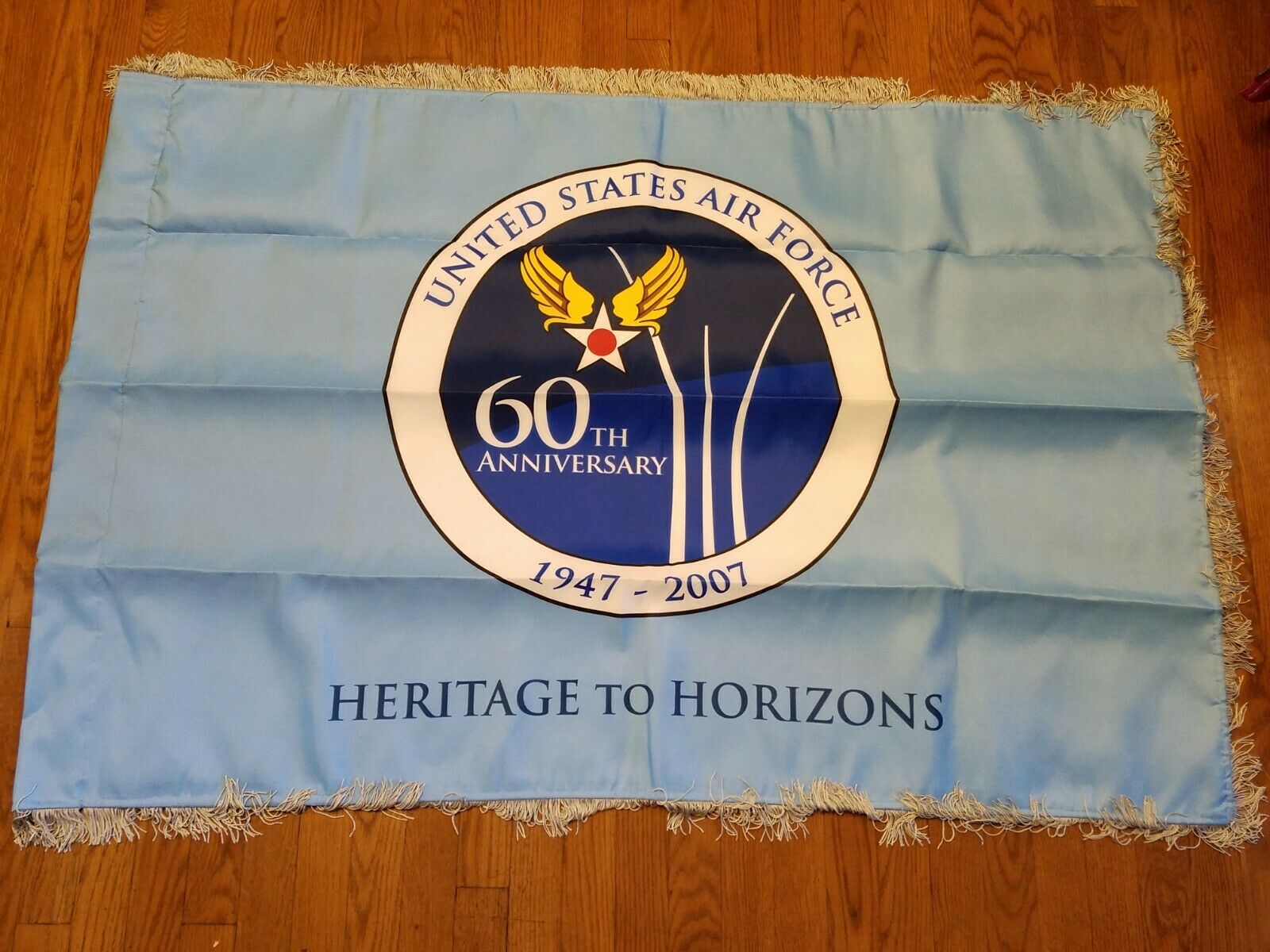 Air Force 60th Anniversary Flag 1947 - 2007 Usaf