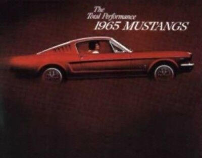 Mustang 1965 Sales Brochure 65