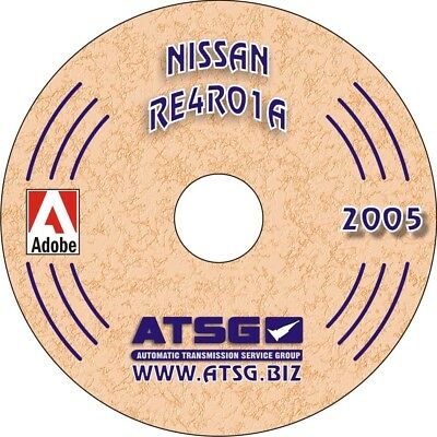 Re4ro1a Atsg Transmission Rebuild Manual Re4r01a Service Book For Nissan