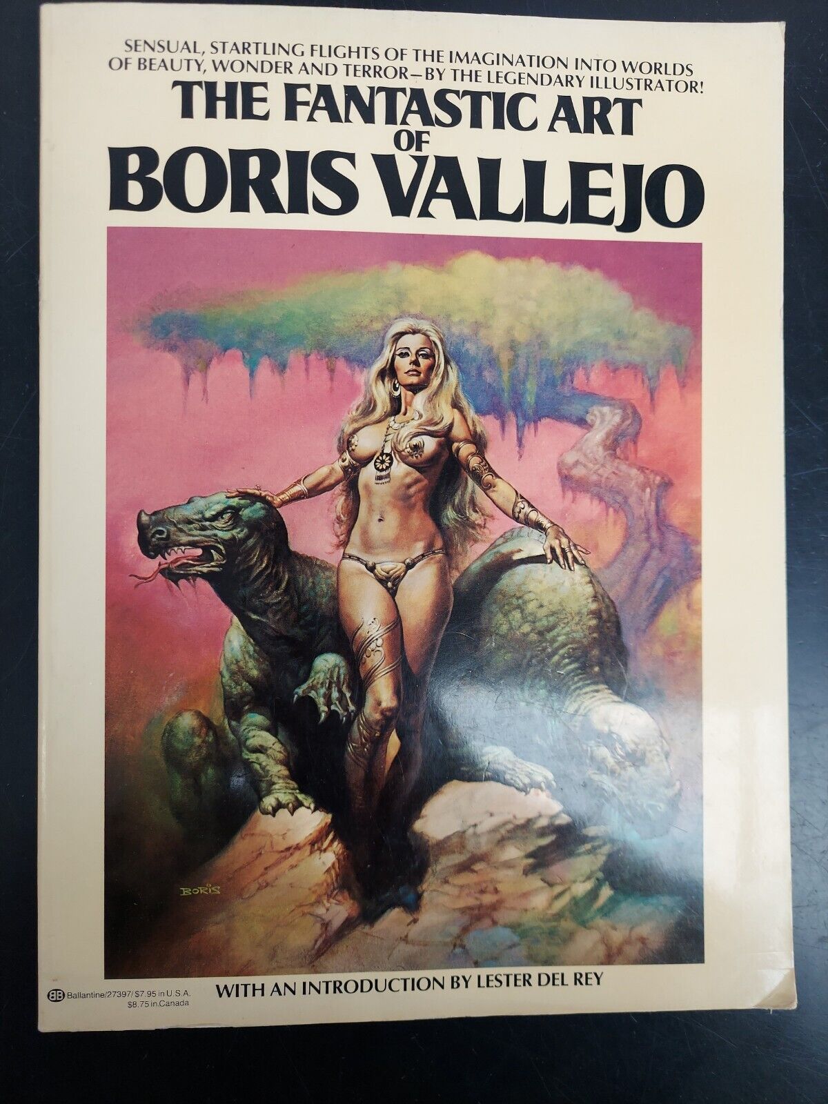 The Fantastic Art Of Boris Vallejo : 1st Trade Paperback Edition 1978 By Del Rey